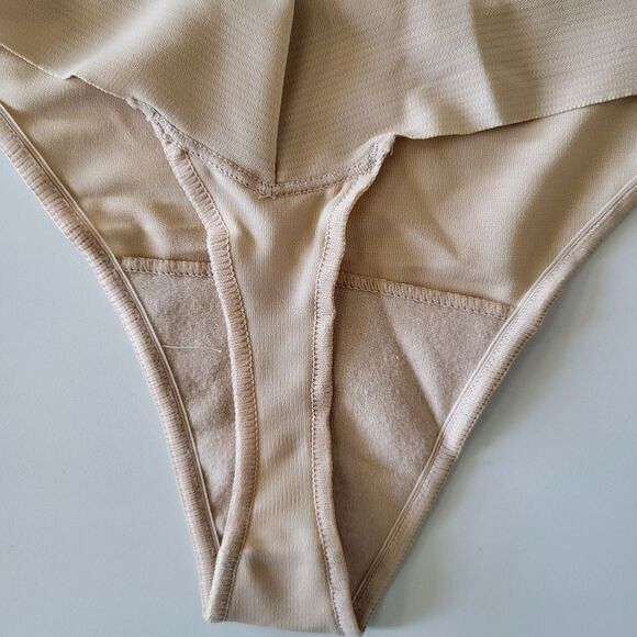 Maidenform Shapewear 2-Pack Tummy Control Thong Panties Light Beige Large NEW - Picture 12 of 16